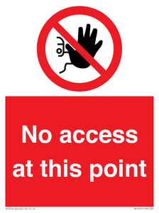 PA12561: No access at this point