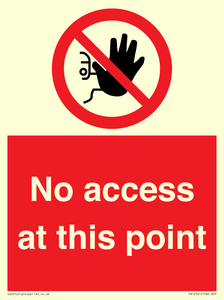 PA12561: No access at this point
