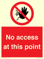 PA12561: No access at this point