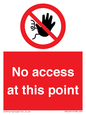 PA12561: No access at this point
