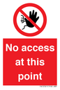 PA12561: No access at this point