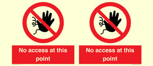 PA12561: No access at this point