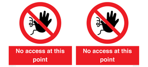 PA12561: No access at this point