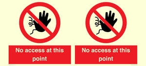 PA12561: No access at this point