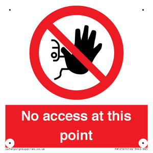 PA12561: No access at this point