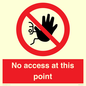 PA12561: No access at this point