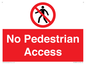 PA12983: No Pedestrian Access