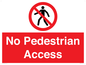PA12983: No Pedestrian Access