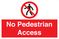 PA12983: No Pedestrian Access