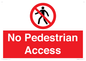 PA12983: No Pedestrian Access