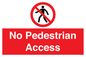 PA12983: No Pedestrian Access