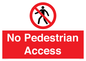 PA12983: No Pedestrian Access