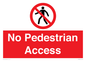 PA12983: No Pedestrian Access