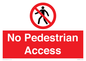 PA12983: No Pedestrian Access