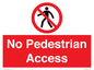 PA12983: No Pedestrian Access