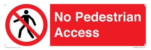 PA12983: No Pedestrian Access