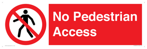 PA12983: No Pedestrian Access