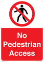 PA12983: No Pedestrian Access