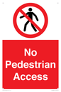 PA12983: No Pedestrian Access
