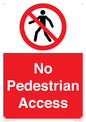 PA12983: No Pedestrian Access