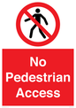 PA12983: No Pedestrian Access