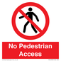 PA12983: No Pedestrian Access