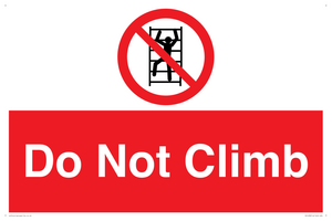PA1438: Do Not Climb