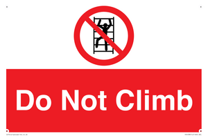 PA1438: Do Not Climb