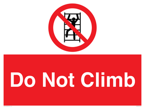 PA1438: Do Not Climb