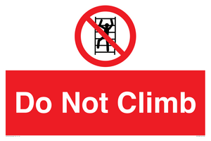 PA1438: Do Not Climb