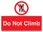 PA1438: Do Not Climb
