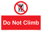 PA1438: Do Not Climb