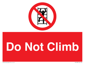 PA1438: Do Not Climb