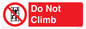 PA1438: Do Not Climb