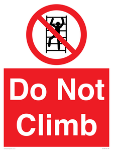 PA1438: Do Not Climb