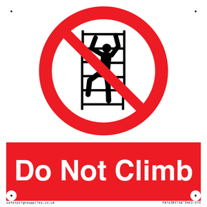 PA1438: Do Not Climb