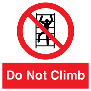 PA1438: Do Not Climb