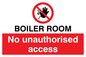 PA1441: Boiler room. No unauthorised access