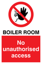 PA1441: Boiler room. No unauthorised access