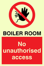 PA1441: Boiler room. No unauthorised access
