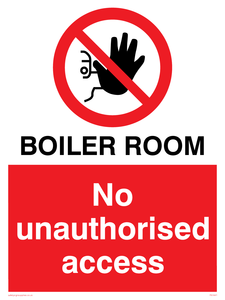 PA1441: Boiler room. No unauthorised access