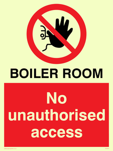 PA1441: Boiler room. No unauthorised access