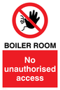 PA1441: Boiler room. No unauthorised access