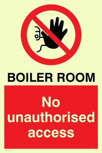 PA1441: Boiler room. No unauthorised access