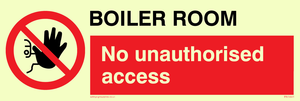 PA1441: Boiler room. No unauthorised access