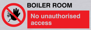 PA1441: Boiler room. No unauthorised access
