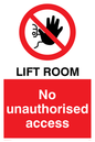 PA1442: Lift room. No unauthorised access