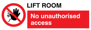 PA1442: Lift room. No unauthorised access