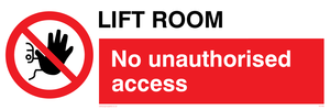 PA1442: Lift room. No unauthorised access