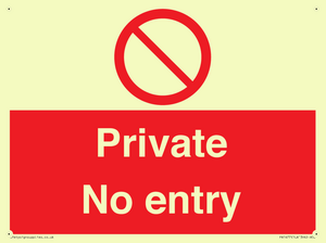 PA1477: Private No Entry